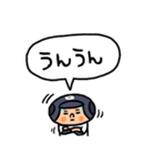 がんばれ！ベースボール でか文字（個別スタンプ：17）