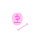kawaii pink (かわいいぴんく)（個別スタンプ：8）