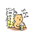 毎日くまスタンプ アメコミ風（個別スタンプ：30）