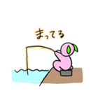 葉っぱウサギ（個別スタンプ：22）