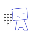 まるいひととしかくいひと（個別スタンプ：15）