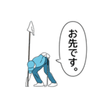 シンプルなゴルファースタイル（個別スタンプ：23）