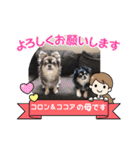 コロンくん＆ココアちゃん♡（個別スタンプ：12）
