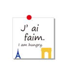 フランス語でごあいさつ。（個別スタンプ：5）