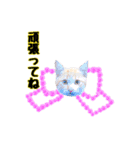 猫とお花の日常使えるスタンプ（個別スタンプ：12）