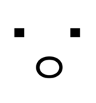 顔文字のみ①（個別スタンプ：5）