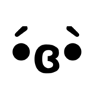 顔文字のみ①（個別スタンプ：6）