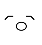 顔文字のみ①（個別スタンプ：33）