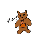 らんちゃんのお絵描き（個別スタンプ：4）