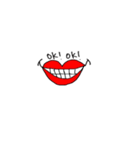 speak lips（個別スタンプ：1）