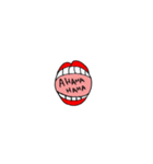 speak lips（個別スタンプ：2）