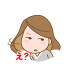 ほんわか大人女子（個別スタンプ：5）