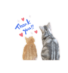 テテ＆くぅのにゃんこスタンプ【1】（個別スタンプ：11）