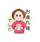 着物とモンペの碧ちゃん☘️感情編❤️（個別スタンプ：24）