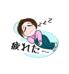 着物とモンペの碧ちゃん☘️感情編❤️（個別スタンプ：38）