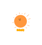 月と太陽のスタンプ☽（個別スタンプ：1）