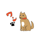 いぬとねこ2匹（個別スタンプ：1）