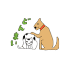 いぬとねこ2匹（個別スタンプ：20）