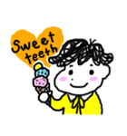 甘党ちゃん Sweet  teeth おやつ大好き園児（個別スタンプ：22）