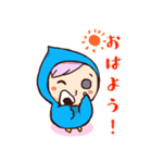 愛されアイコン屋の青いとりちゃん（個別スタンプ：5）