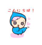 愛されアイコン屋の青いとりちゃん（個別スタンプ：7）