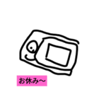 初めて作った手書きスタンプ（個別スタンプ：11）
