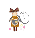ハンドメイド人形のカワイイスタンプです！（個別スタンプ：31）