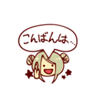 女子たちGirls' lives（個別スタンプ：3）