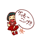 女子たちGirls' lives（個別スタンプ：4）