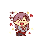 女子たちGirls' lives（個別スタンプ：7）