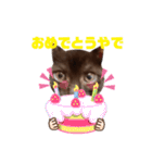 黒猫ミュウが大阪弁を話すんだ2（個別スタンプ：30）