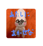 羊毛フェルトのイカ軍団（個別スタンプ：13）