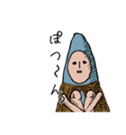 ほっこり♡キモカワ「幸せの藁人形」日常3（個別スタンプ：4）