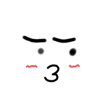端的に感情を表現できる。（個別スタンプ：3）