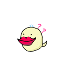 。くちびる。（個別スタンプ：1）