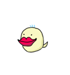 。くちびる。（個別スタンプ：4）