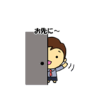 しっかりあいさつ新人くん（個別スタンプ：31）