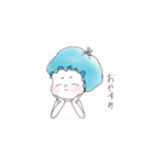 わたがしヘアーの子（個別スタンプ：2）