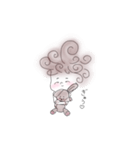 わたがしヘアーの子（個別スタンプ：6）