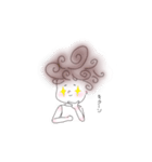 わたがしヘアーの子（個別スタンプ：7）