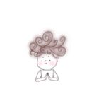 わたがしヘアーの子（個別スタンプ：8）