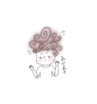 わたがしヘアーの子（個別スタンプ：9）
