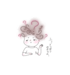 わたがしヘアーの子（個別スタンプ：14）