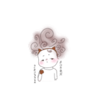 わたがしヘアーの子（個別スタンプ：15）