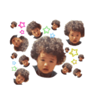 アフロのみーちゃん（個別スタンプ：6）
