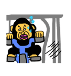 ダメだよ！ゴリラ！（個別スタンプ：3）