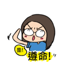幸せな女性（個別スタンプ：2）