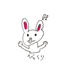 うさーぎの絵（個別スタンプ：4）