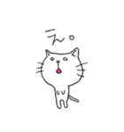 しろねこ日常系（個別スタンプ：3）