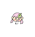 さくらもちの擬人化（個別スタンプ：6）